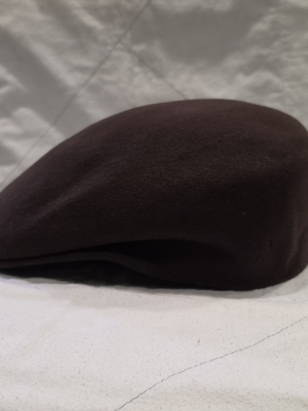 Stetson Brown Wool Driving Cap Lg